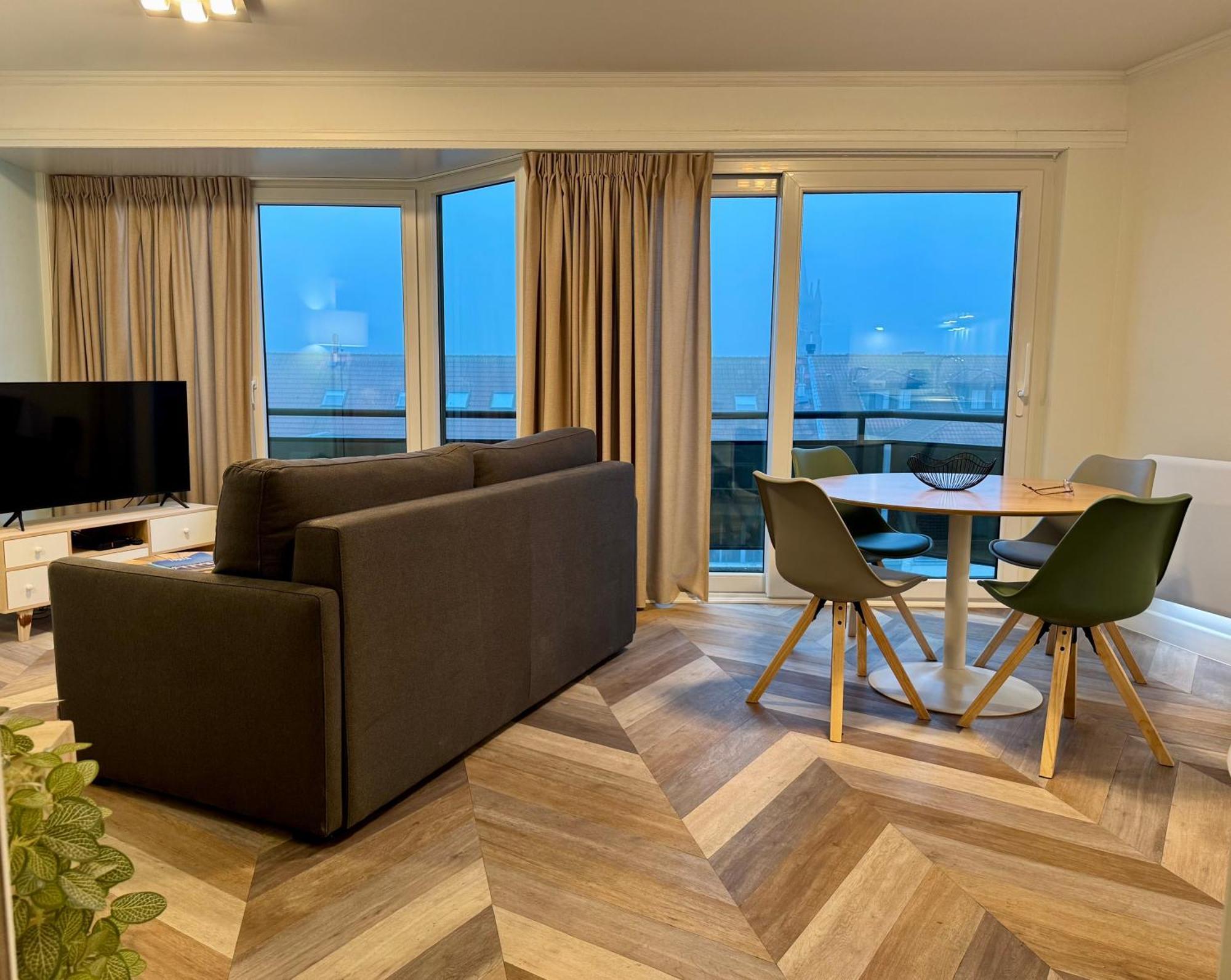 Cozy Panorama Flat By The Beach Кнокке-Гейст Екстер'єр фото